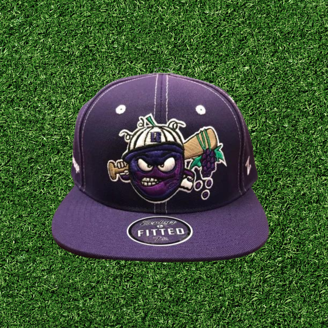 Purple Away Hat Fitted – Lake Erie Crushers