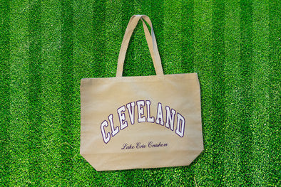 Emily Roggenburk X Lake Erie Crushers Canvas Tote