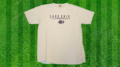 Short Sleeve Crushers White Embroidered Hettinger  T-Shirt