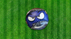 Metallic design baseball