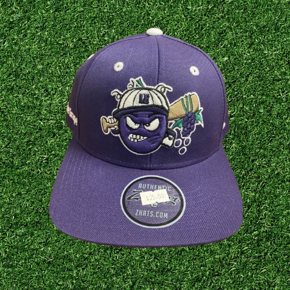 Adjustable Purple  Away Snap Back Hat