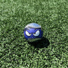 Metallic design baseball