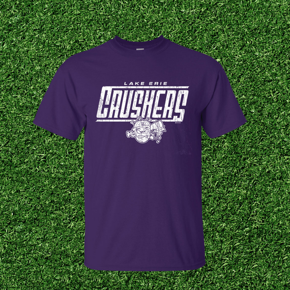 Scratched Crushers Letters T-Shirt